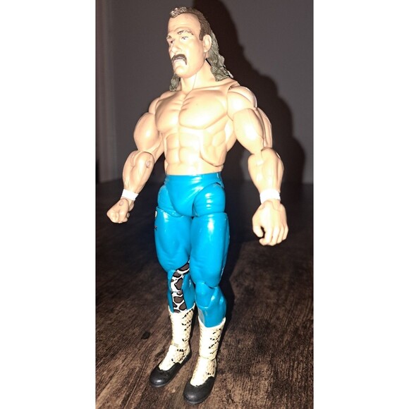 2005 WWE Jakks Pacific Jake the Snake Roberts Wrestling Figure - Picture 3 of 7